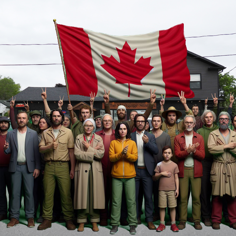 How long will the bonds hole when the allies of the loan sharks come to work to find a picket line made up of members of the homeless community and social justice protesters from unions and other activist groups?